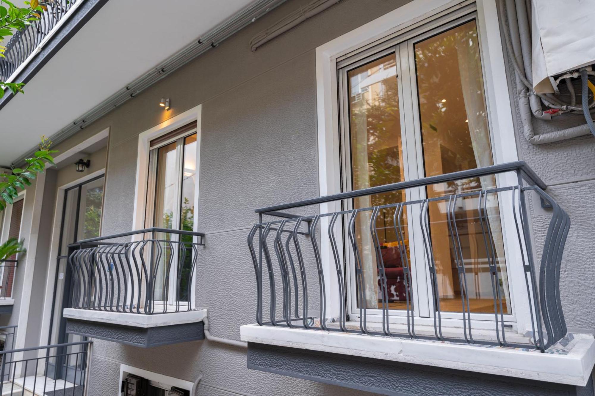 Spacious Modern Apartment In Athens Near Metro Экстерьер фото