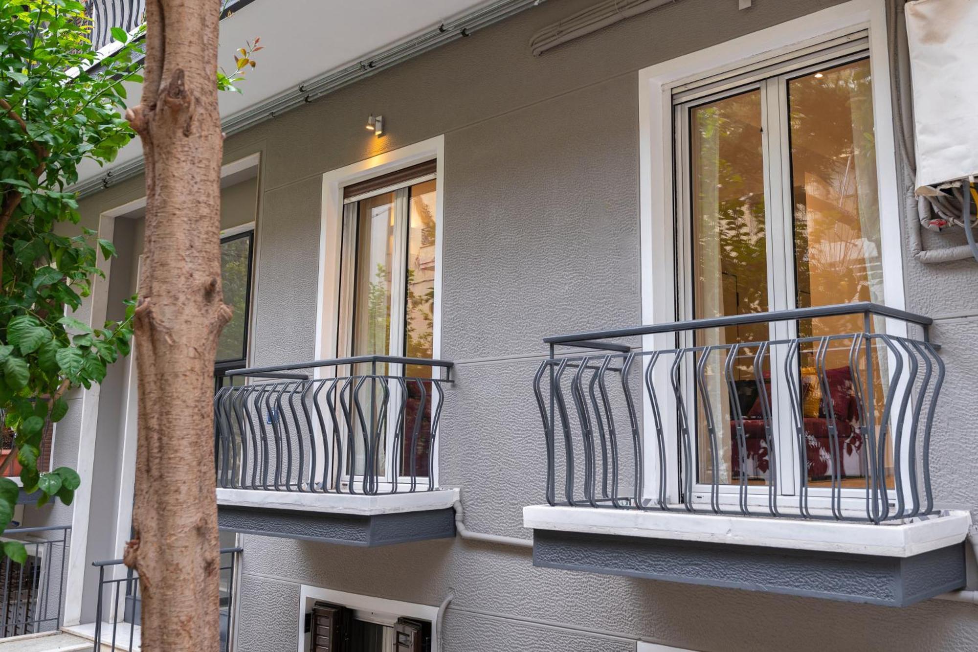 Spacious Modern Apartment In Athens Near Metro Экстерьер фото